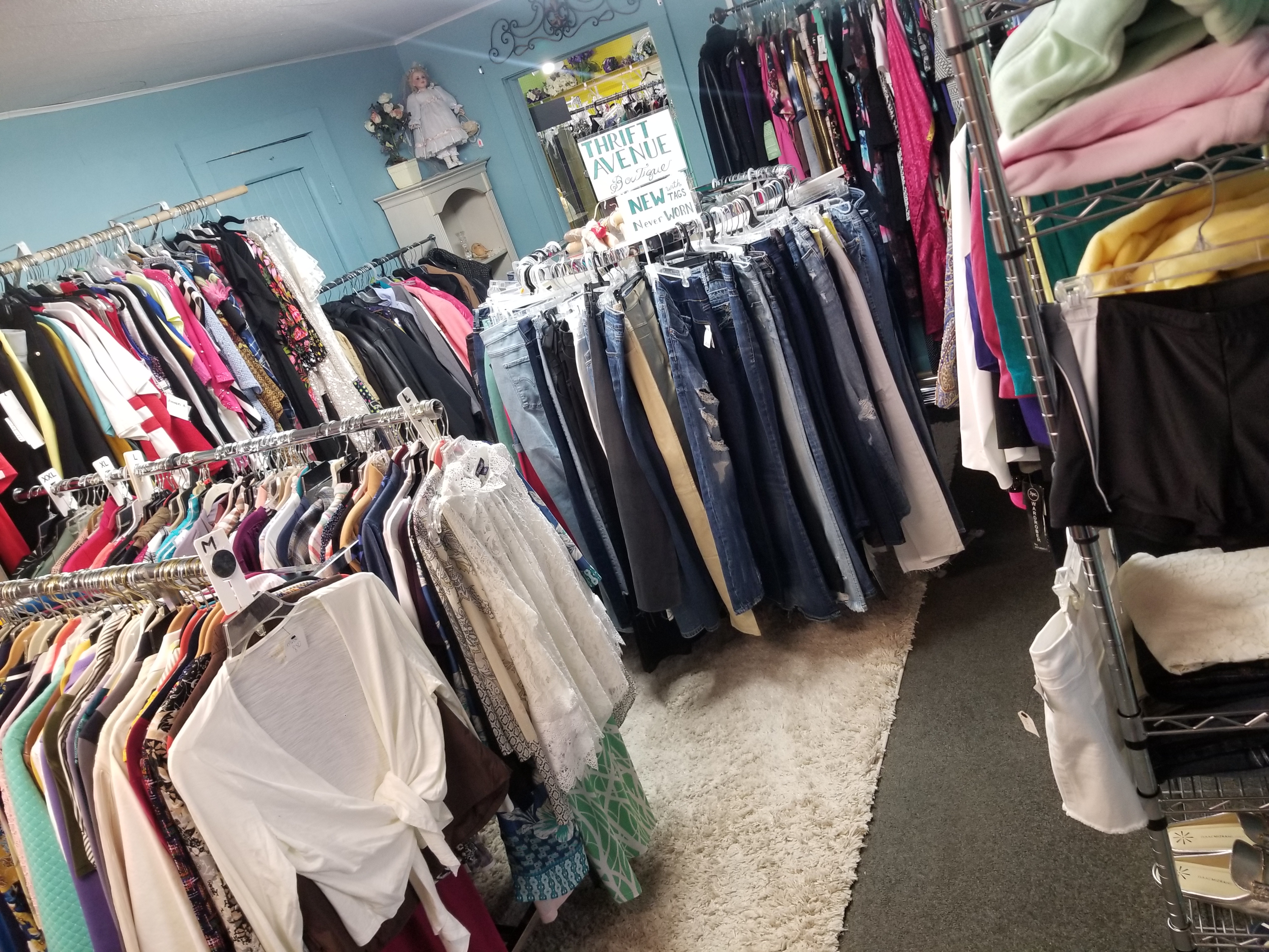 Photo of our Thrift Avenue section of the store